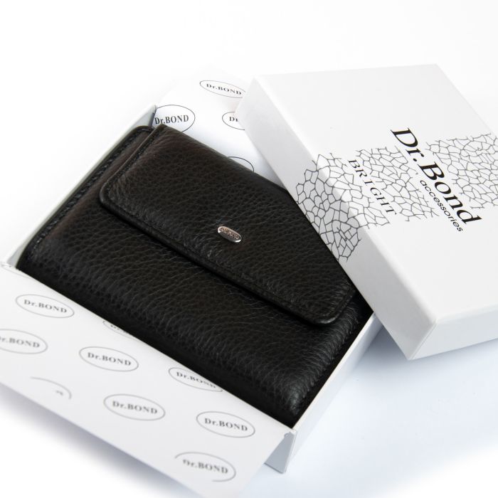 Кошелек Bright Женский кожа DR. BOND WS-31 black