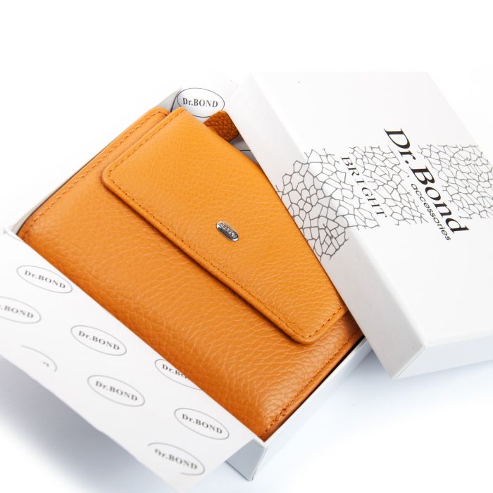 Кошелек Bright Женский кожа DR. BOND WS-31 yellow