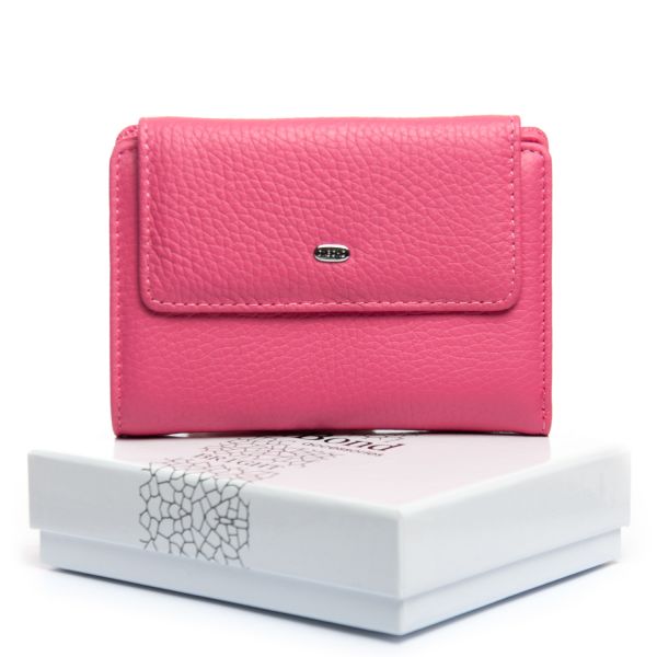 Кошелек Bright Женский кожа DR. BOND WS-31 plum-red