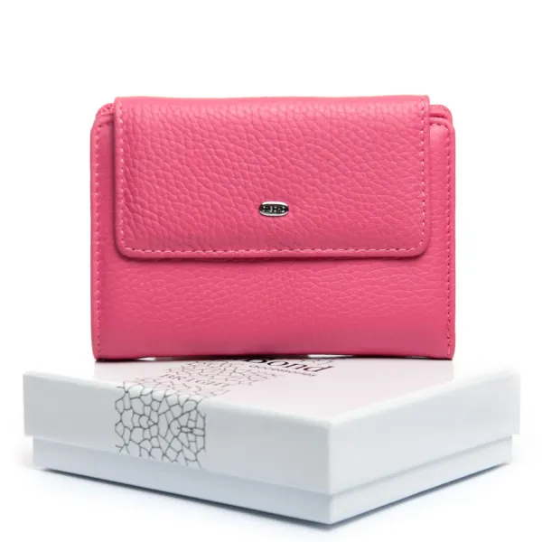 Кошелек Bright Женский кожа DR. BOND WS-31 plum-red