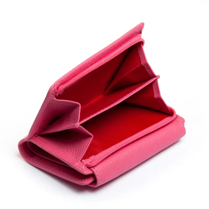 Кошелек Bright Женский кожа DR. BOND WS-31 plum-red