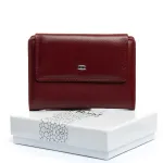 Кошелек Bright Женский кожа DR. BOND WS-31 wine red