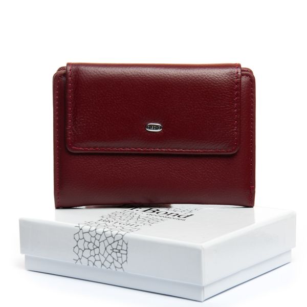 Кошелек Bright Женский кожа DR. BOND WS-31 wine red