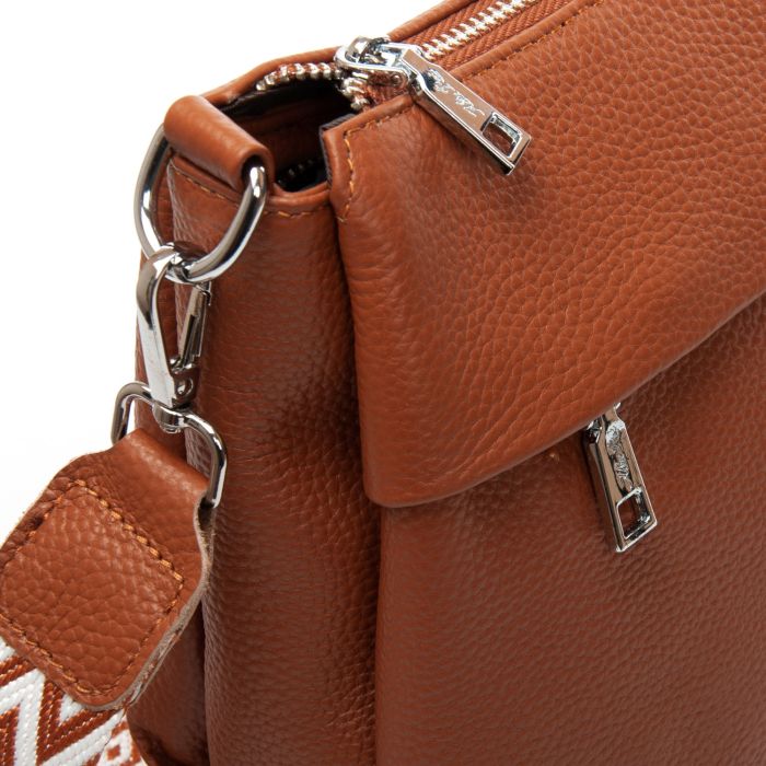 Сумка Женская Классическая кожа ALEX RAI 6001 khaki