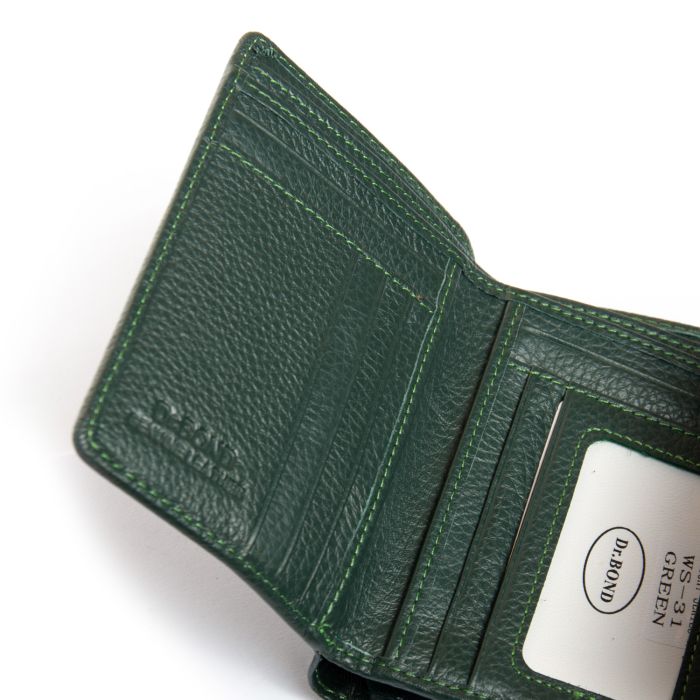 Кошелек Bright Женский кожа DR. BOND WS-31 green