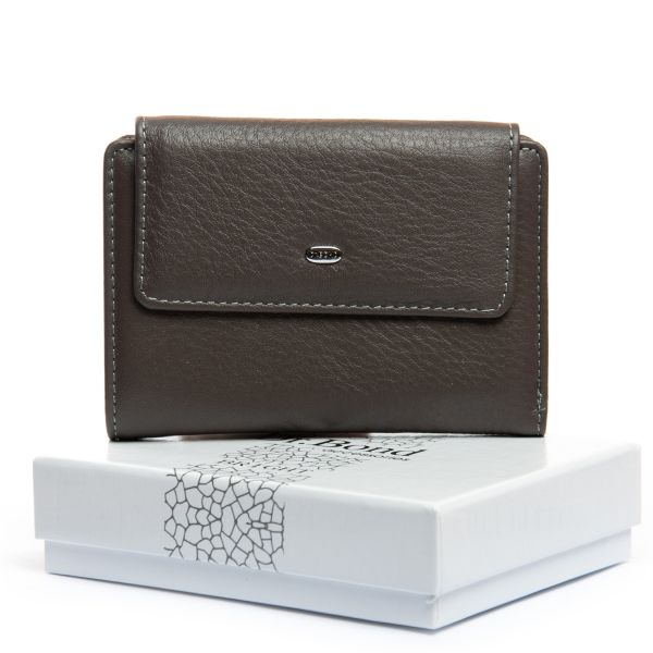 Кошелек Bright Женский кожа DR. BOND WS-31 gray