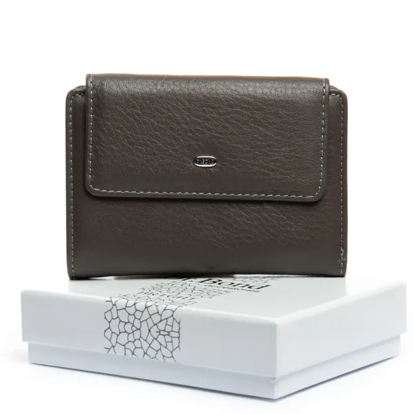 Кошелек Bright Женский кожа DR. BOND WS-31 gray