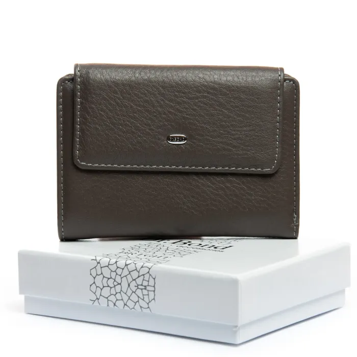 Кошелек Bright Женский кожа DR. BOND WS-31 gray