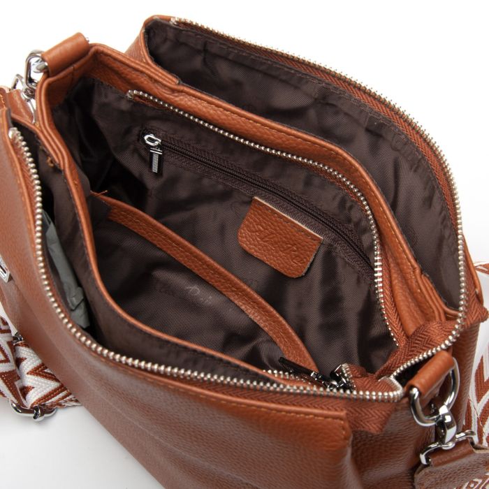 Сумка Женская Классическая кожа ALEX RAI 6001 khaki