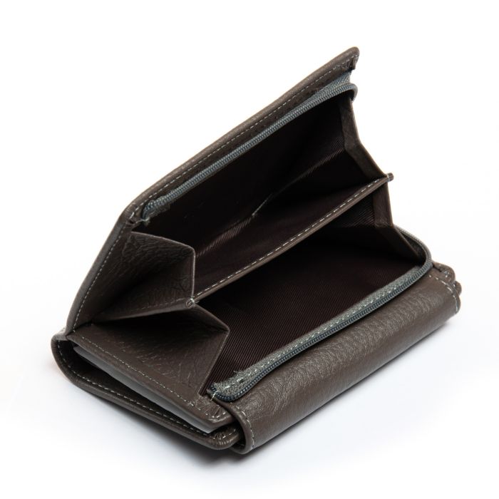 Кошелек Bright Женский кожа DR. BOND WS-31 gray