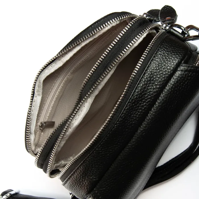 Сумка Женская Клатч кожа ALEX RAI 3904 black