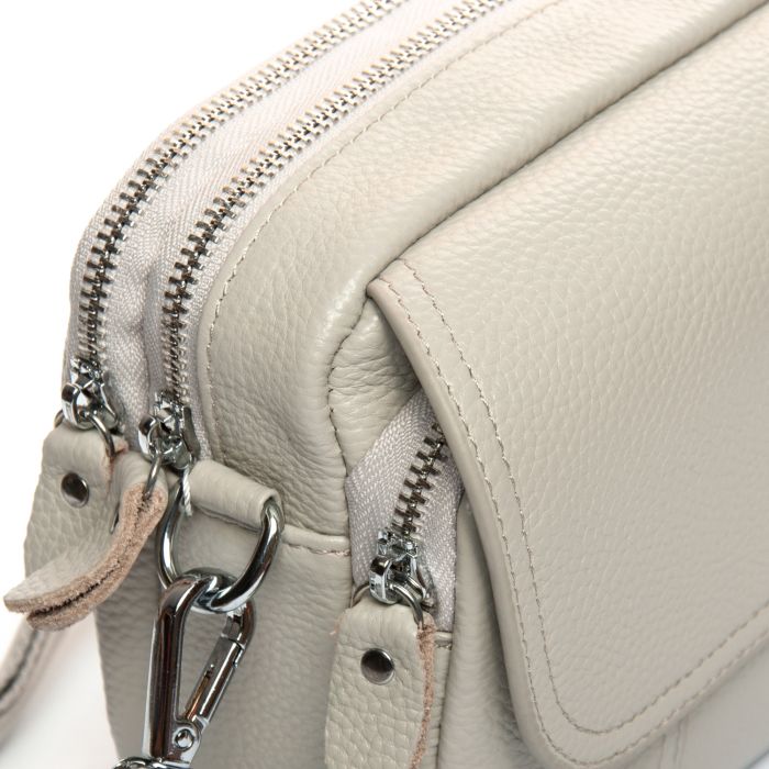 Сумка Женская Клатч кожа ALEX RAI 3904 pale grey
