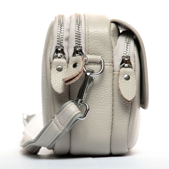Сумка Женская Клатч кожа ALEX RAI 3904 pale grey