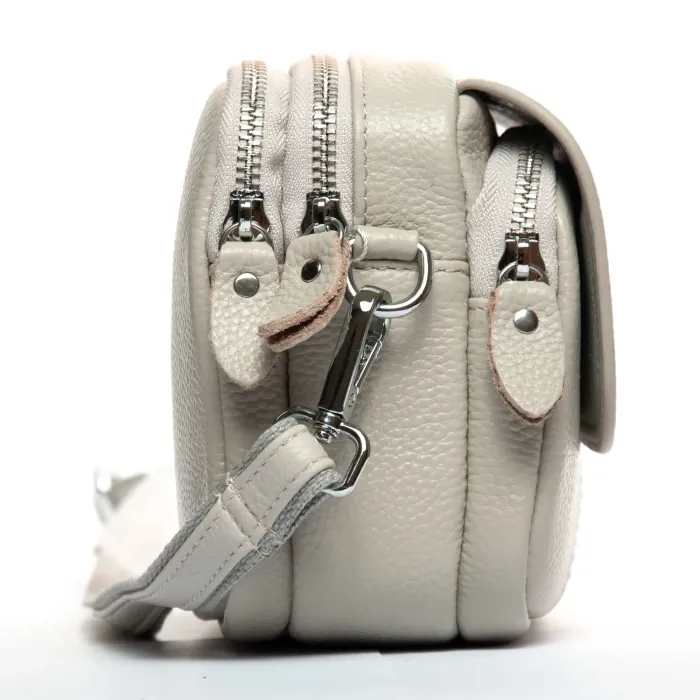 Сумка Женская Клатч кожа ALEX RAI 3904 pale grey