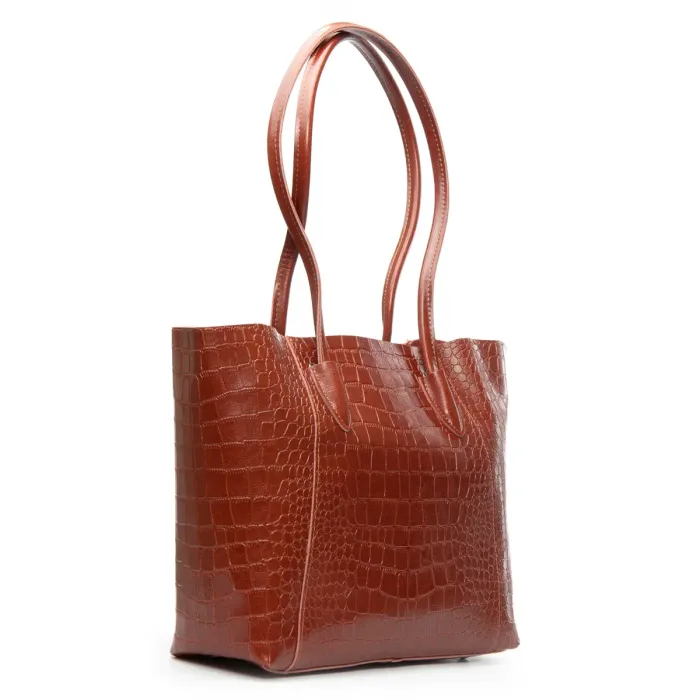 Сумка Женская Классическая кожа ALEX RAI 9349 camel