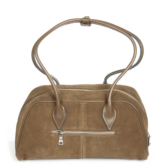 Сумка Женская Классическая замш ALEX RAI 8817 khaki