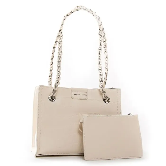 Сумка Женская Классическая иск-кожа FASHION 01-06 7153 beige