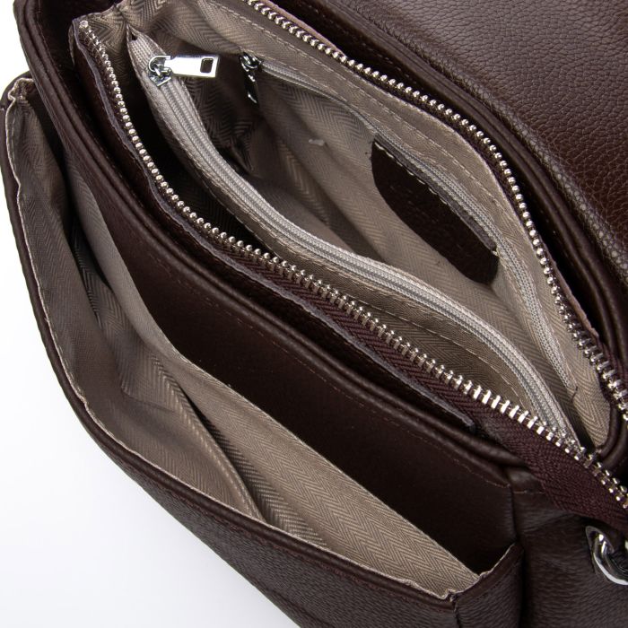 Сумка Женская Классическая кожа ALEX RAI 99106 brown