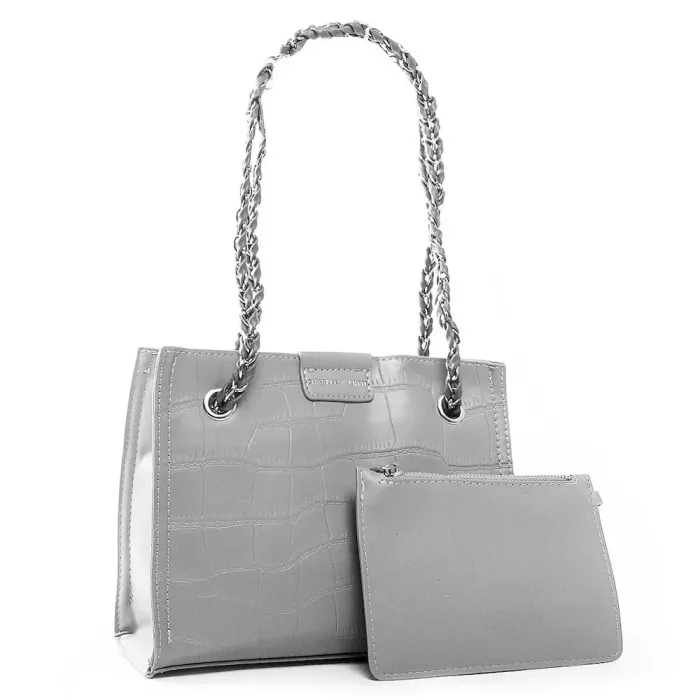 Сумка Женская Классическая иск-кожа FASHION 01-06 7153 grey