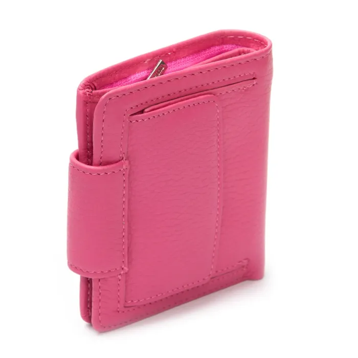 Кошелек Bright Женский кожа DR. BOND WS-415-1 plum-red