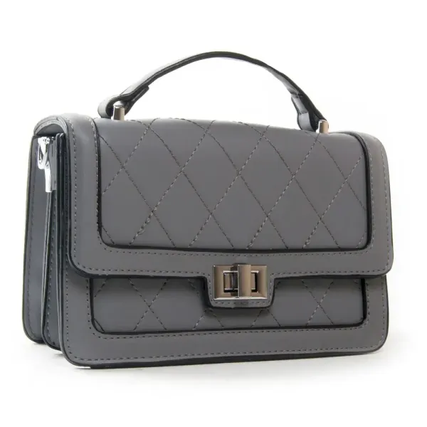Сумка Жіноча Класична штучна-шкіра FASHION 01-05 6117 grey