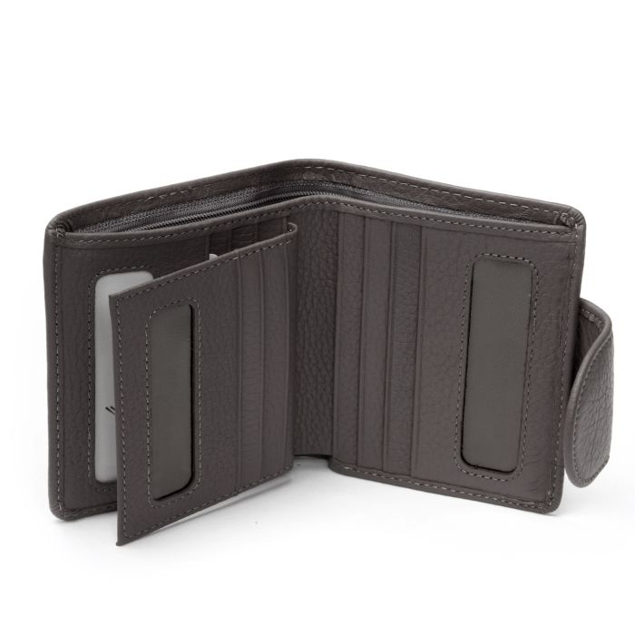 Кошелек Bright Женский кожа DR. BOND WS-415-1 gray