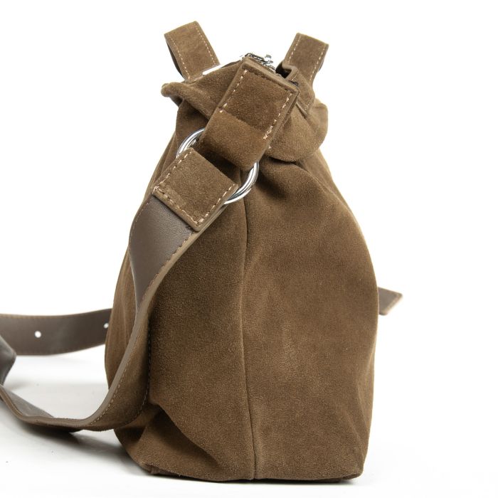Сумка Женская Классическая замш ALEX RAI 8818 khaki