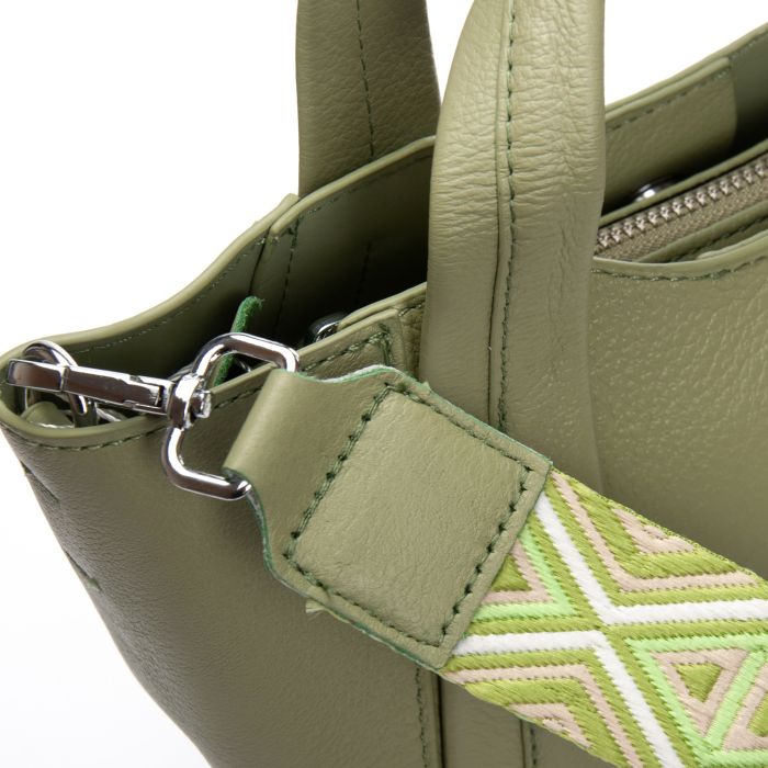 Сумка Женская Классическая кожа ALEX RAI 97718-9 L.matcha