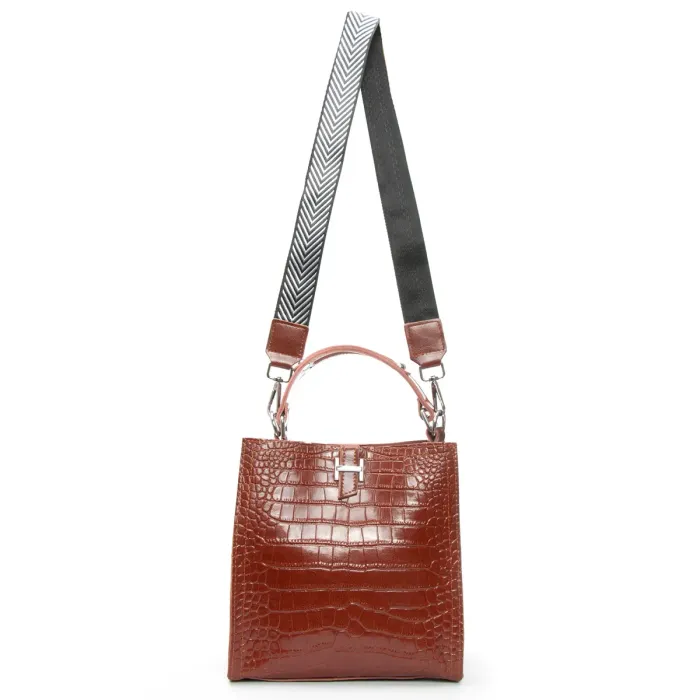 Сумка Женская Классическая кожа ALEX RAI 9701 camel