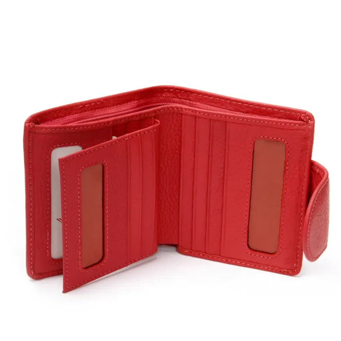 Кошелек Bright Женский кожа DR. BOND WS-415-1 red