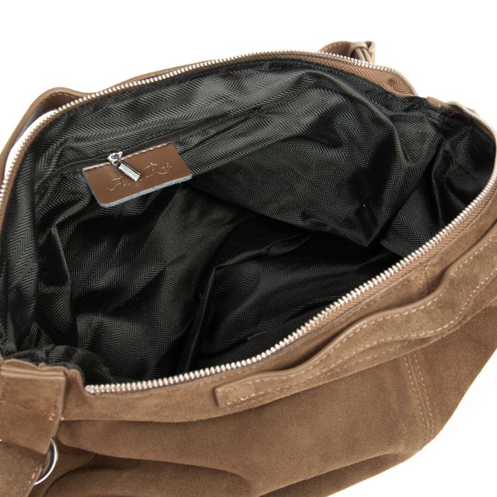 Сумка Женская Классическая замш ALEX RAI 8818 khaki