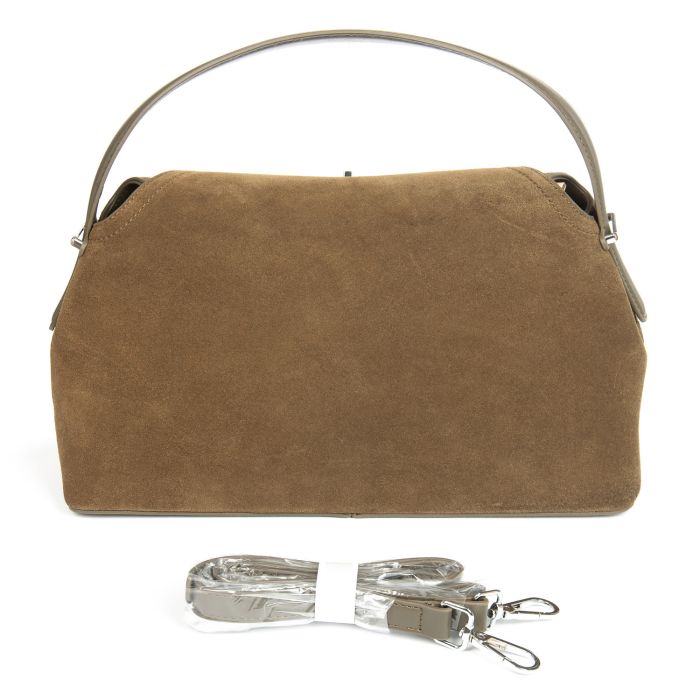 Сумка Женская Классическая замш ALEX RAI 1570 khaki