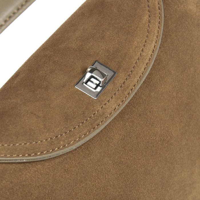Сумка Женская Классическая замш ALEX RAI 1570 khaki