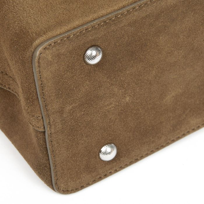 Сумка Женская Классическая замш ALEX RAI 1570 khaki