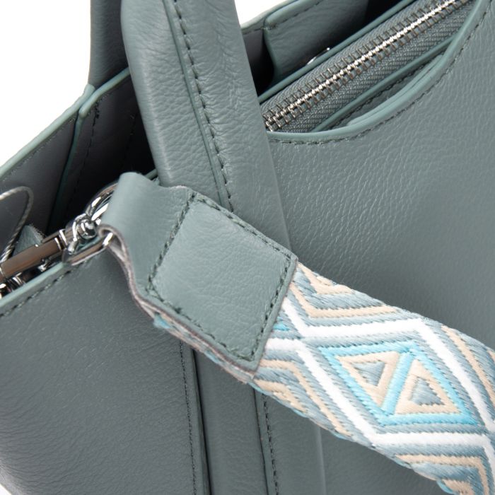 Сумка Женская Классическая кожа ALEX RAI 97718-9 blue