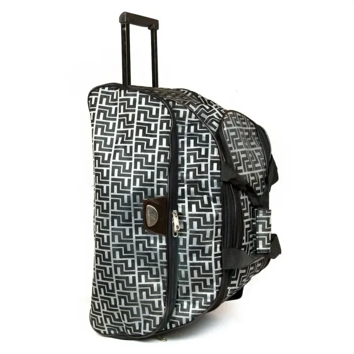 Сумка на колесах нейлон Pol бол grey