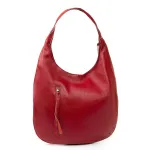 Сумка жіноча Класична шкіра Luxeva P5 8638-9 wine-red