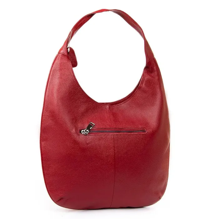 Сумка Женская Классическая кожа Luxeva P5 8638-9 wine-red