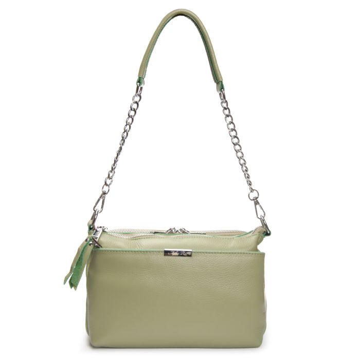 Сумка Женская Классическая кожа ALEX RAI 8912-9 green