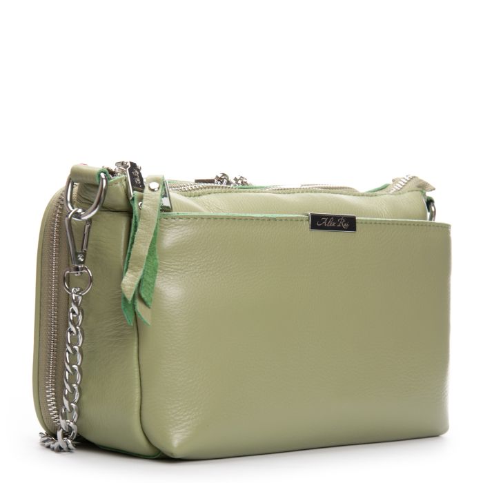 Сумка Женская Классическая кожа ALEX RAI 8912-9 green