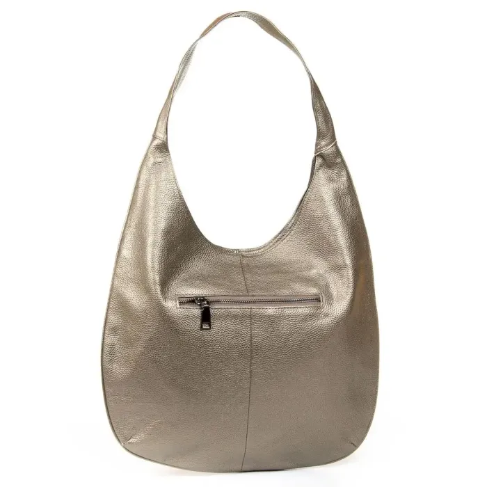 Сумка Женская Классическая кожа Luxeva P5 8638-9 silver-grey