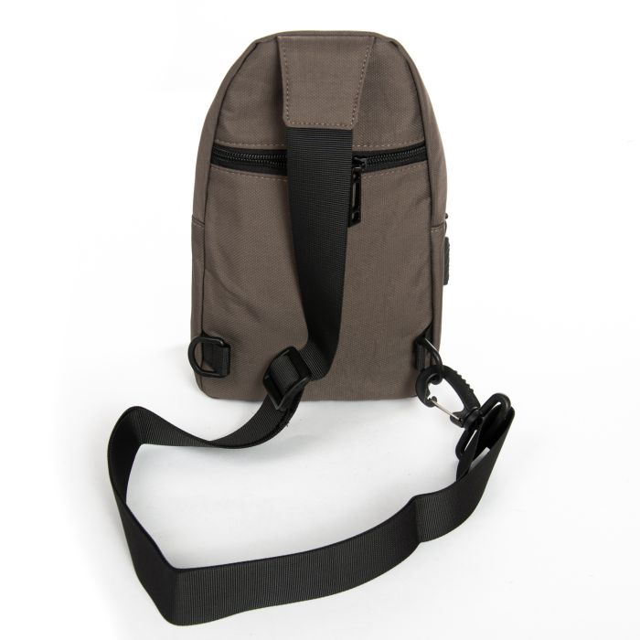 Сумка Мужская На Плечо нейлон Lanpad 86803 brown мал