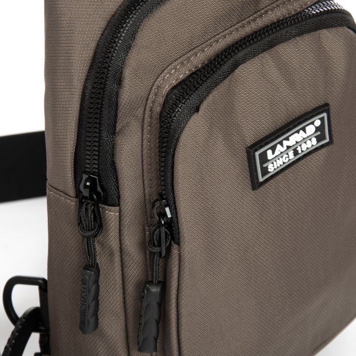Сумка Мужская На Плечо нейлон Lanpad 86803 brown мал