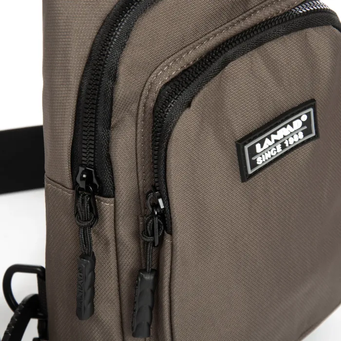 Сумка Мужская На Плечо нейлон Lanpad 86803 brown мал