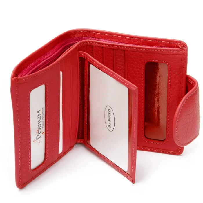 Кошелек Bright Женский кожа DR. BOND WS-415-1 red