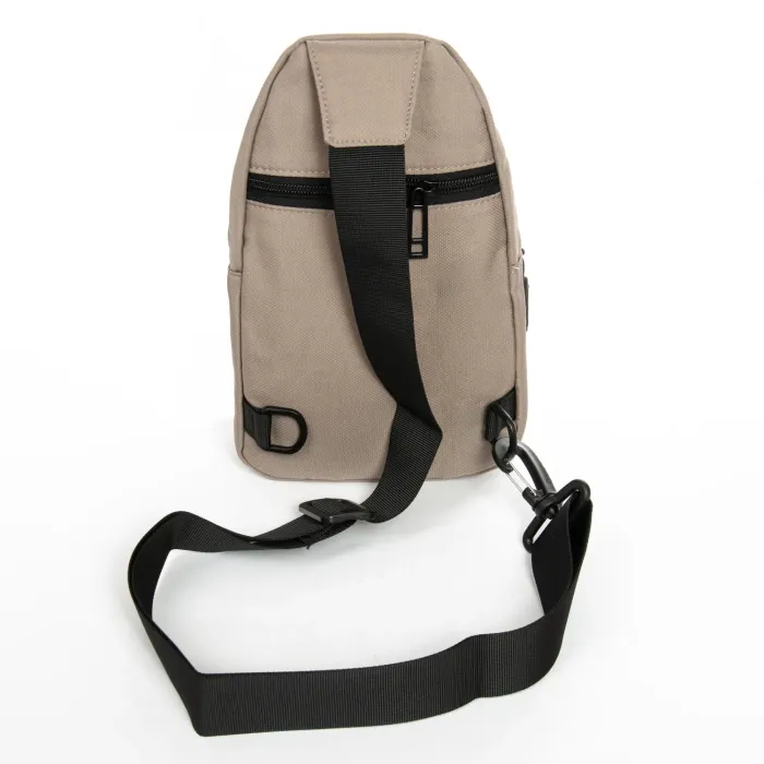 Сумка Мужская На Плечо нейлон Lanpad 86803 khaki мал