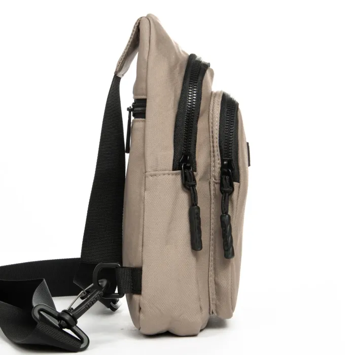 Сумка Мужская На Плечо нейлон Lanpad 86803 khaki мал