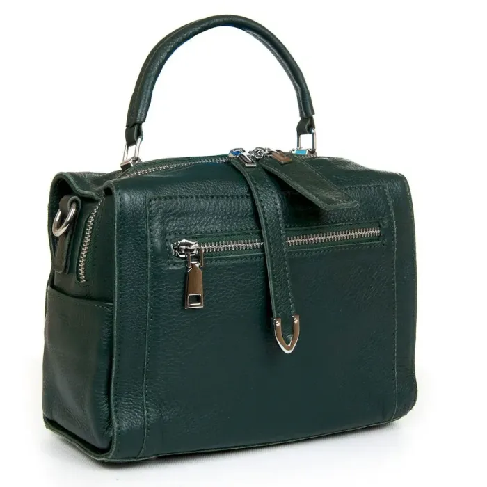 Сумка Женская Классическая кожа Luxeva P25 8759-9 green