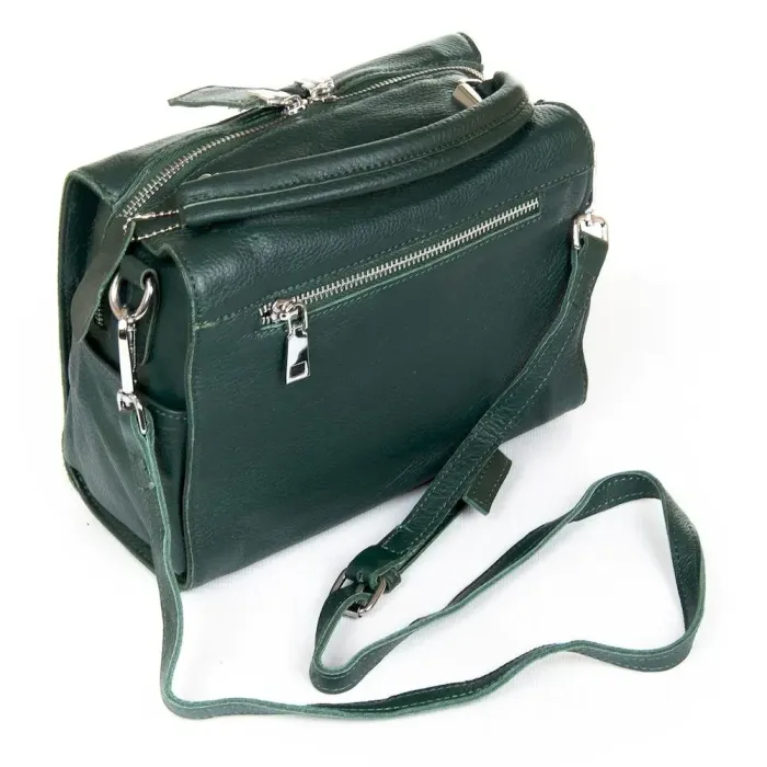 Сумка Женская Классическая кожа Luxeva P25 8759-9 green
