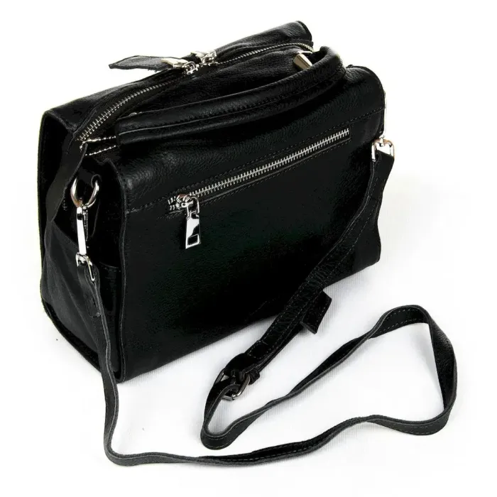 Сумка Жіноча Класична шкіра Luxeva P25 8759-9 black